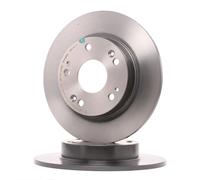 2x BREMBO Disco de freno Trasero para HONDA CIVIC VIII Hatchback (FN, FK) 260mm