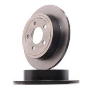 2x BREMBO Disco de freno Trasero para JEEP CHEROKEE (KJ) 285mm 08.A636.11