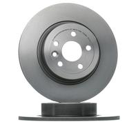 2x BREMBO Disco de freno Trasero para LAND ROVER Range Rover Evoque (L538) 317mm