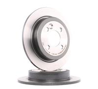 2x BREMBO Disco de freno Trasero para MINI Hatchback (R56) 259mm 08.9163.21