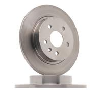 2x BREMBO Disco de freno Trasero para OPEL Astra J Sports Tourer (P10) 268mm