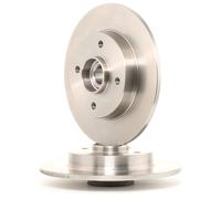 2x BREMBO Disco de freno Trasero para OPEL Crossland X (P17, P2QO) para DS DS 3