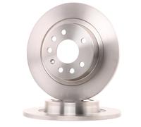 2x BREMBO Disco de freno Trasero para OPEL Vectra C Caravan (Z02) 278mm