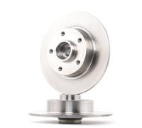 2x BREMBO Disco de freno Trasero para RENAULT MEGANE III Grandtour (KZ0/1) 260mm