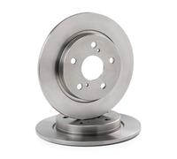 2x BREMBO Disco de freno Trasero para TOYOTA Auris Familiar (E18) 270mm