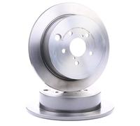 2x BREMBO Disco de freno Trasero para TOYOTA GT 86 Coupé (ZN6) 286mm 08.C252.11