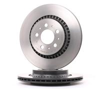 2x BREMBO Disco de freno Trasero para VOLVO XC90 I (275) 308mm 09.9827.11