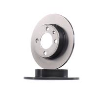 2x BREMBO Disco de freno Trasero para VW Golf IV Hatchback (1J1) POLO (6N2)