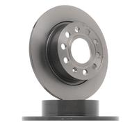 2x BREMBO Disco de freno Trasero para VW Golf VII Hatchback (5G1, BQ1, BE1, BE2)