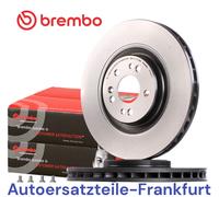 2x BREMBO Discos de freno Ø 345mm DELANTEROS para MERCEDES-BENZ CLASE M ML W163