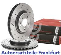 2x BREMBO Discos de freno DELANTEROS MERCEDES-BENZ CLASE A - B W176 W246 CLA ...