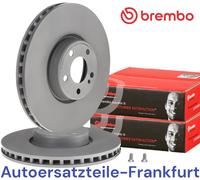 2x BREMBO Discos de freno DELANTEROS MERCEDES-BENZ CLASE E W213 S213 CLS C257...