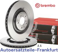 2x BREMBO Discos de freno TRASEROS AUDI Q7 4M Q8 A6 C8 A7 A8 D5 + VW TOUAREG CR7