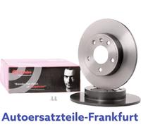 2x BREMBO Discos de freno TRASEROS OPEL ASTRA G / H ZAFIRA B + MERIVA A COMBO...