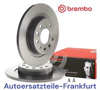 2x BREMBO Discos de freno TRASEROS OPEL SIGNUM Z03 VECTRA C CC CADILLAC BLS...