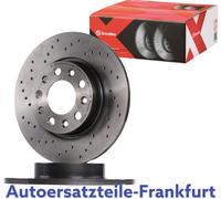 2x BREMBO Discos de freno TRASEROS para ALFA ROMEO 159 GIULIETTA FIAT 500X Ti...