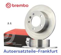 2x BREMBO Discos de freno TRASEROS para OPEL MOVANO B + RENAULT MASTER +...