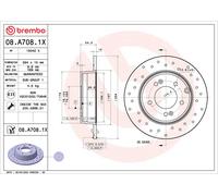 2x BREMBO Discos Trasero para Kia Optima Hyundai Sonata V Nf Grandeza TG Hg