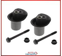 2x Buje de Eje Trasero para VW Golf 2 Corrado G60 Juego Reparación con Tornillos