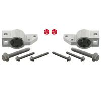 2x Buques de brazo de suspensión FEBI BILSTEIN Parte delantera I+D para AUDI,