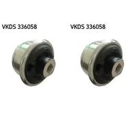 2x Buques de brazo de suspensión SKF Parte delantera I+D para RENAULT GRAND III