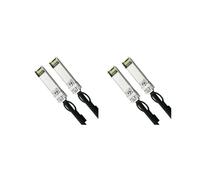 2X Cable 10G SFP+ DAC, Cable Pasivo de Cobre de ConexióN Directa, 1 Metro Funciona para ,MikroTik,,Zyxel