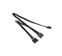 2X Cable de Alimentación HDD de Disco Duro de 5 Pines A 3 Solo para Cooler Master V550 V650 V750 V850 V1000 V1000 Fuente de Alimentación Modular