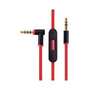 2X Cable de Audio de Repuesto para Auriculares By Dr Dre con Micrófono En Línea para Studio / Executive / Mixr / Solo / Wireless / Pro