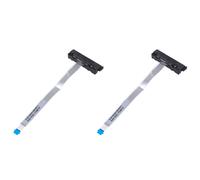2X Cable de Disco Duro para Computadora Portátil Sata HDD Ffc Conector SSD 15 Ab Pavilion