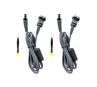 2X Cable de Repuesto para Rizador de Pelo para HS01/HS05, Cable de Alimentación, Cable de Carga de CA con Destornillador (UE)