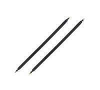 2X Cable Plano LoRa SMA Macho Una SMA Hembra Alimentación de Ventana Y Puerta Una Través del Adaptador de Extensión de Cable Coaxial para LoRa WiFi