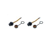 2X Cable Plano PFC Hembra A Macho Tipo C, Resistente Al Agua, IP67, IP68, Rosca 3.1, Tipo C 3.1.