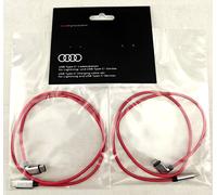 2x Cables de Carga Audi Teléfono para TT R8 e-Tron Q2 Q3 Q4 Q5 Q6 Q7 Q8