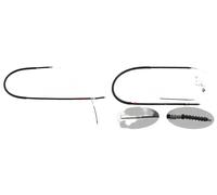 2x Cables de freno de mano FEBI BILSTEIN Parte trasera I+D para BMW 5 E39, E39