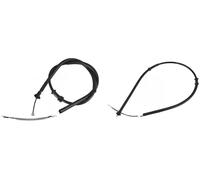 2x Cables de freno de mano FEBI BILSTEIN Parte trasera I+D para FIAT PANDA, III