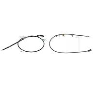 2x Cables de freno de mano FEBI BILSTEIN Parte trasera I+D para HONDA CIVIC