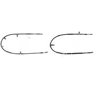 2x Cables de freno de mano FEBI BILSTEIN Parte trasera I+D para HYUNDAI SANTA