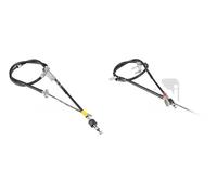 2x Cables de freno de mano FEBI BILSTEIN Parte trasera I+D para TOYOTA LAND