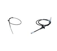 2x Cables de freno de mano MAXGEAR Parte trasera I+D para MITSUBISHI GRANDIS