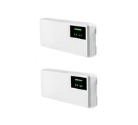 2X Caja de Control de VáLvula EléCtrica del Controlador del Concentrador de 8 Canales para el Controlador de Temperatura del Sistema de CalefaccióN