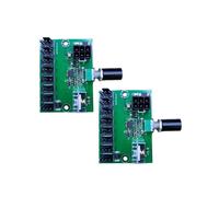2X Caja de La Computadora Controlador Velocidad del Ventilador Minero 12V Concentrador de Ventilador 8 Canales
