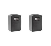 2X Caja de Llave Inteligente TUYA, Caja de Bloqueo de Almacenamiento con , AplicacióN Life, Montaje en Pared, Caja de Seguridad