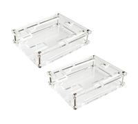 2X Caja Recinto Estuche Transparente para R3