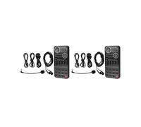 2X Cambiador de Voz Portátil Efecto de Audio Múltiple Tarjeta de Cambio de Sonido en Vivo Dispositivo de Altavoz para Teléfono Móvil PC Tablet