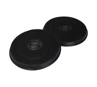2x Carbón 233mmØ para Campana Extractora Compatible Con Wpro 484000008636 E233