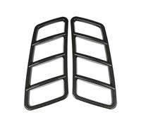 2X Carbon Fiber Black Hood Engine Air Vent Cover Trim for Mercedes Benz ML W166 2012-2015 GL X166 20