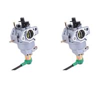 2X Carburador Carb Fit 6500W para GX240 8HP GX270 9HP GX340 11HP GX390 13HP Generador Portátil 182F 188F Ex6500 Ex5000
