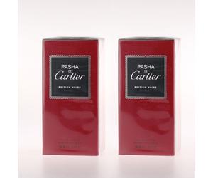 2x Cartier Pasha Édition Noire EDT 100 ml