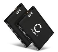 2X CELLONIC Batería KTR-003 para Consola/Mando Compatible con Nintendo New 3DS / Nintendo KTR-003 1200mAh