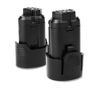 2X CELLONIC Batería L1215, AEG L1215R, AEG L1220, AEG3520, AEG L1230, AEG 3526 de Herramientas Compatible con AEG BS 12C, BWS 12C, BTS12C, BBH 12, BS 12C2, BSB 12 C2, L1215, L1220 2Ah Li Ion